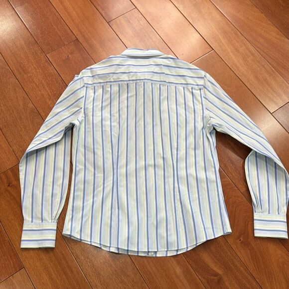 Brooks Brother Women’s Fitted Non-Iron Stretch Cotten Classic Striped Shirt Sz 8 - Picture 6 of 8